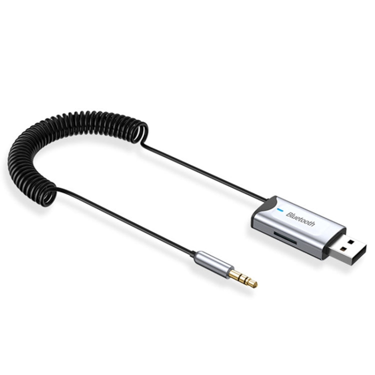 Y1 Pro 3.5mm Car Bluetooth Receiver BT5.3 Adapter - Bluetooth Dongle by PMC Jewellery | Online Shopping South Africa | PMC Jewellery | Buy Now Pay Later Mobicred