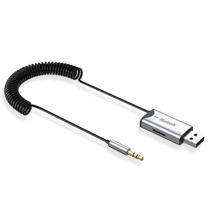 Y1 Pro 3.5mm Car Bluetooth Receiver BT5.3 Adapter - Bluetooth Dongle by PMC Jewellery | Online Shopping South Africa | PMC Jewellery | Buy Now Pay Later Mobicred