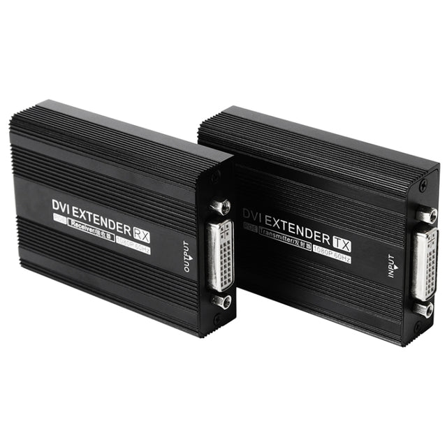 Measy DVI1815 DVI Extender Transmitter and Receiver Converter, POE Single Power Supply, Transmission Distance: 150m(AU Plug)
