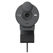 Logitech Brio 300 2MP 1080P Full HD IP Camera with Noise Reduction Microphone (Pink)