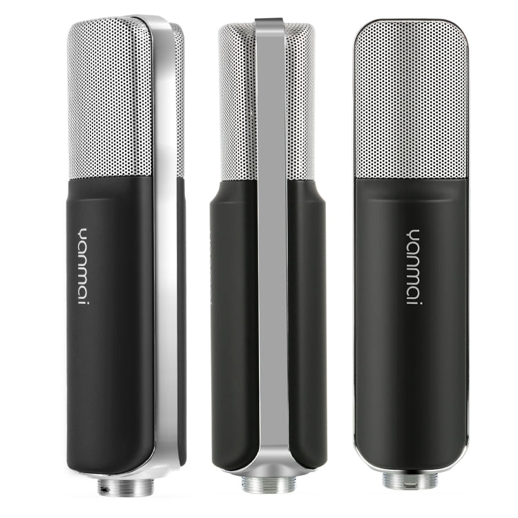 Yanmai Q8 Professional Game Condenser Sound Recording Microphone with Holder, Compatible with PC and Mac for  Live Broadcast Show, KTV, etc.(Black) - Microphone by Yanmai | Online Shopping South Africa | PMC TechLife | Buy Now Pay Later Mobicred