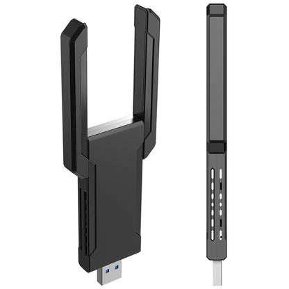 COMFAST 972AX 5400Mbps WiFi6 Free Drive USB Wireless Network Card - free shipping - PMC Jewellery - Order now!