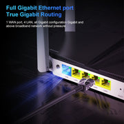 Wireless Routers, COMFAST CF-WR633AX 1800Mbps WiFi6 Dual Band Gigabit Router