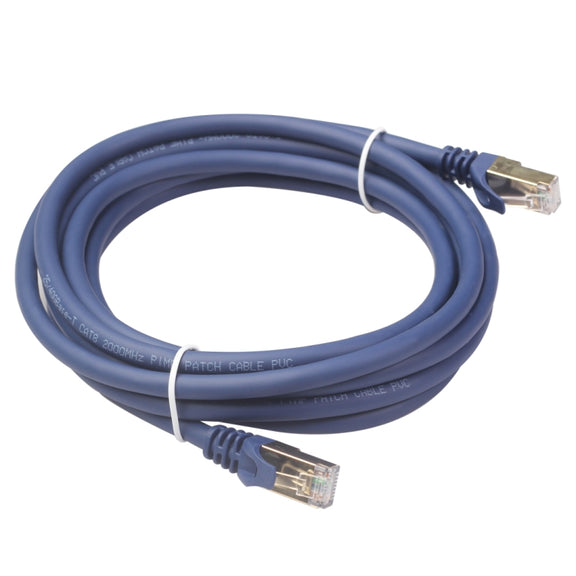 5m CAT8 Computer Switch Router Ethernet Network LAN Cable, Patch Lead RJ45