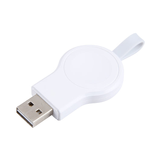 For Apple Watch Series 2W USB Port Portable Magnetic Charger (White) - Charger / Holder by PMC Jewellery | Online Shopping South Africa | PMC Jewellery | Buy Now Pay Later Mobicred