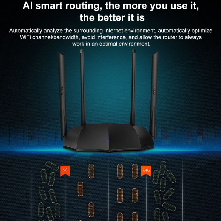 Tenda AC8 AC1200 2.4 / 5GHz Dual-Band Gigabit Port Wireless Router - free shipping - PMC Jewellery - Order now!