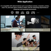 Tenda SG105M All Gigabit Ports High-speed Network 5-Port Ethernet Switch 1000Mbps Fast LAN HUB