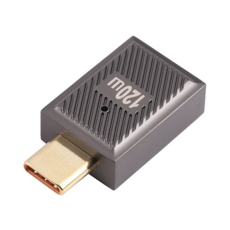 USB-C / Type-C Male to USB Female 10 Gbps Straight Charging Adapter (Gun Metal) - Cable & Adapters by PMC TechLife | Online Shopping South Africa | PMC TechLife | Buy Now Pay Later Mobicred