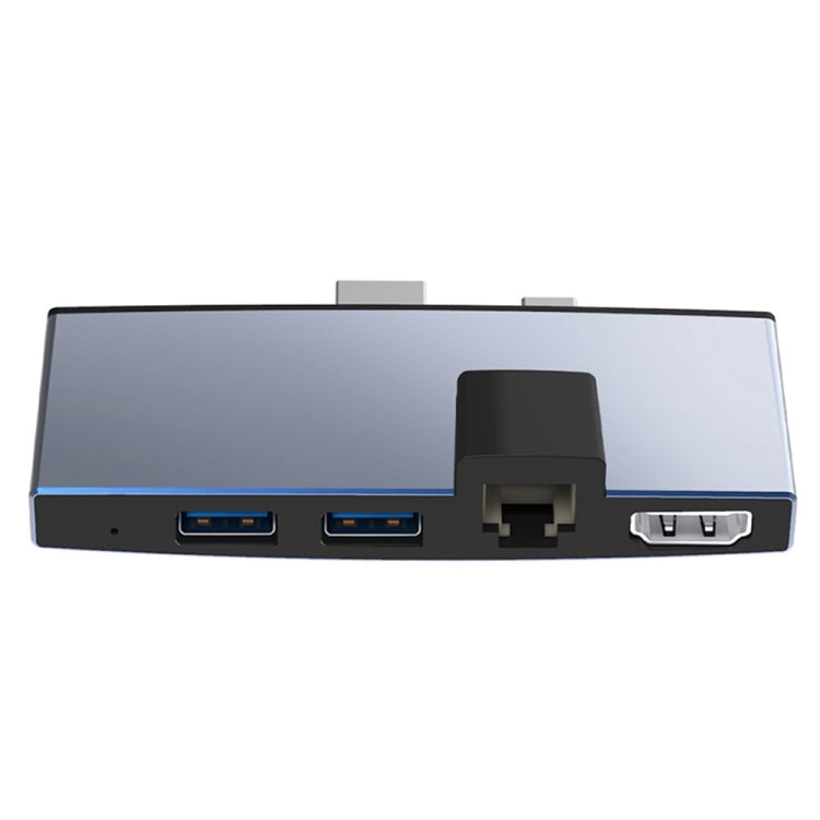 Rocketek SUR759 6 in 1 USB 3.0 / LAN / 4K HDMI / SD / TF HUB Adapter - free shipping - PMC Jewellery - Order now!