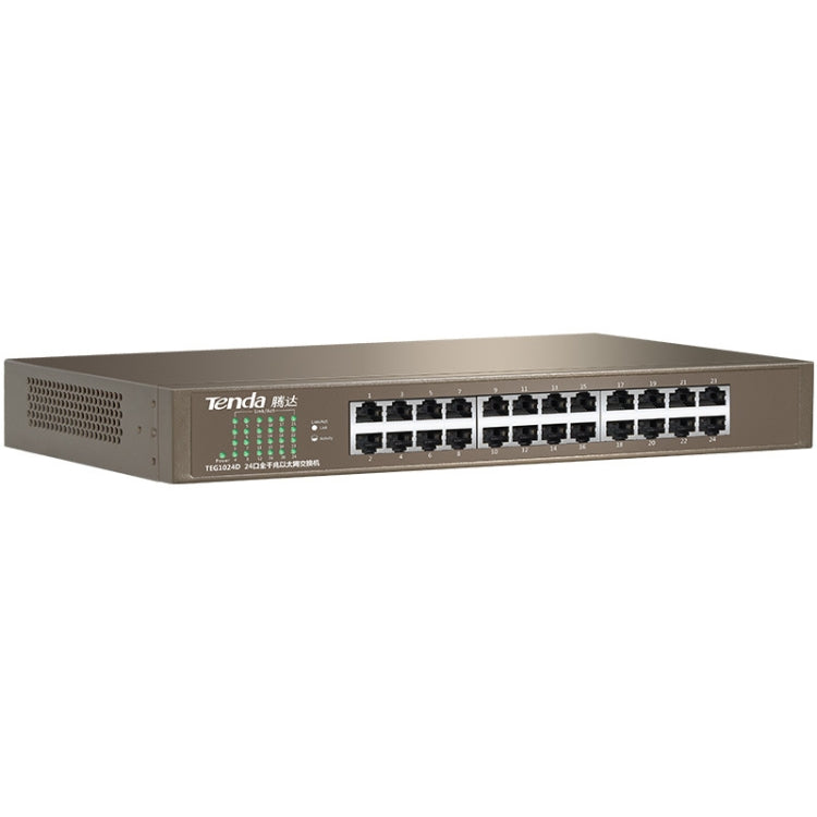 Tenda TEG1024D Desktop v7.0 24-Port Gigabit Ethernet Switch 6KV Lightning Protect - free shipping - PMC Jewellery - Order now!
