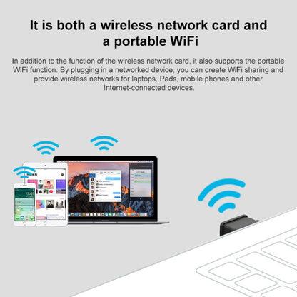 Tenda W311MI Mini USB WiFi Adapter 150Mbps Wireless Ethernet Internet Network Card - USB Network Adapter by Tenda | Online Shopping South Africa | PMC Jewellery | Buy Now Pay Later Mobicred