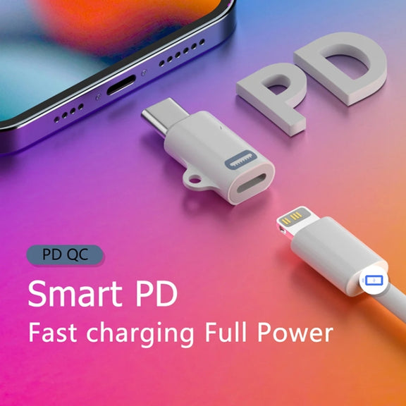 8 Pin Female to USB-C / Type-C Male Adapter Gen2, Supports PD Fast Charging for iPhone 15 Series
