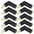 10 PCS 4.5 x 3.0mm Female to 5.5 x 2.5mm Male Plug Elbow Adapter Connector - Universal Power Adapter by PMC TechLife | Online Shopping South Africa | PMC TechLife | Buy Now Pay Later Mobicred
