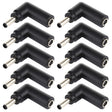 10 PCS 4.5 x 3.0mm Female to 4.5 x 3.0mm Male Plug Elbow Adapter Connector - Universal Power Adapter by PMC TechLife | Online Shopping South Africa | PMC TechLife | Buy Now Pay Later Mobicred