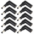 10 PCS 4.5 x 3.0mm Female to 4.8 x 1.7mm Male Plug Elbow Adapter Connector - Universal Power Adapter by PMC TechLife | Online Shopping South Africa | PMC TechLife | Buy Now Pay Later Mobicred