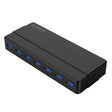 ORICO H7928-U3 ABS Material Desktop 7 Ports USB 3.0 HUB with 1m Cable(Black) - free shipping - PMC TechLife - Order now!