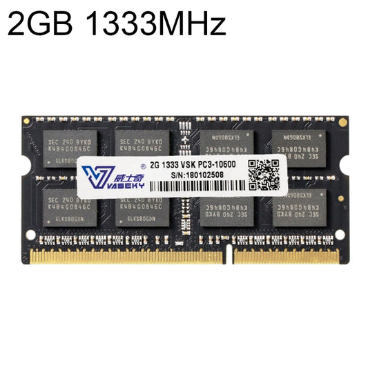 Vaseky 2GB 1333MHz PC3-10600 DDR3 PC Memory RAM Module for Laptop - free shipping - PMC Jewellery - Order now!