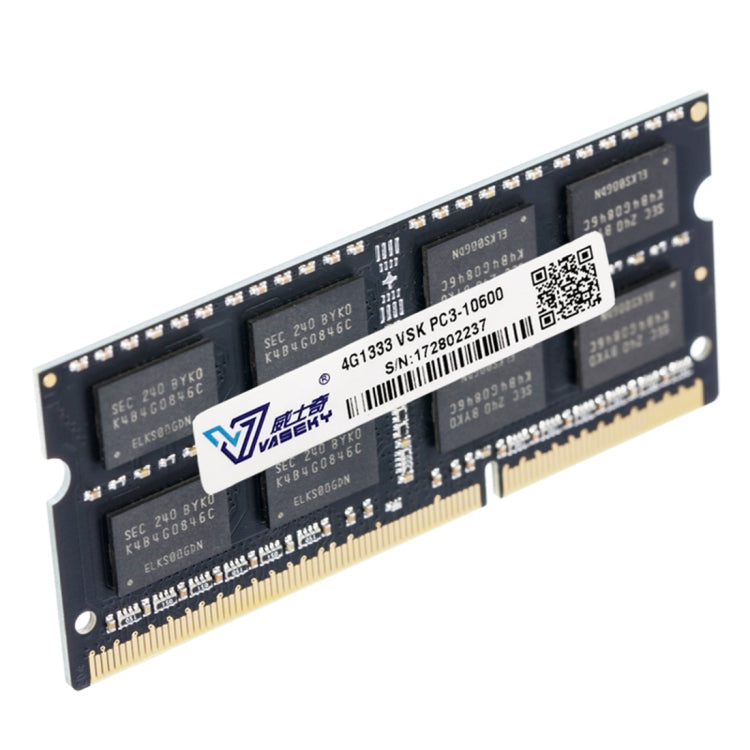 Vaseky 4GB 1333MHz PC3-10600 DDR3 PC Memory RAM Module for Laptop - free shipping - PMC Jewellery - Order now!