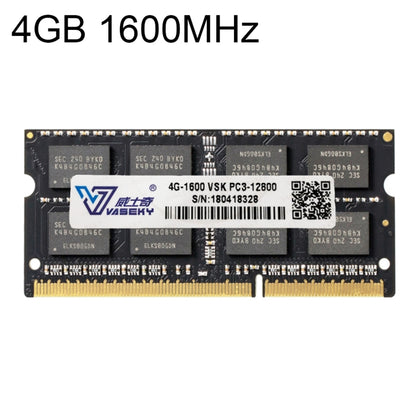 Vaseky 4GB 1600MHz PC3-12800 DDR3 PC Memory RAM Module for Laptop - free shipping - PMC Jewellery - Order now!