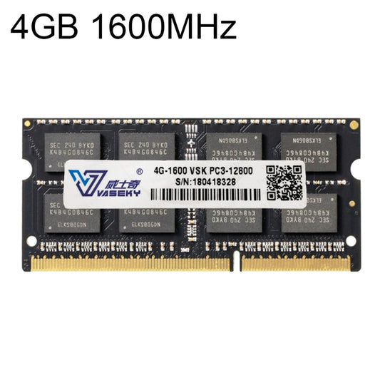 Vaseky 4GB 1600MHz PC3-12800 DDR3 PC Memory RAM Module for Laptop - free shipping - PMC Jewellery - Order now!