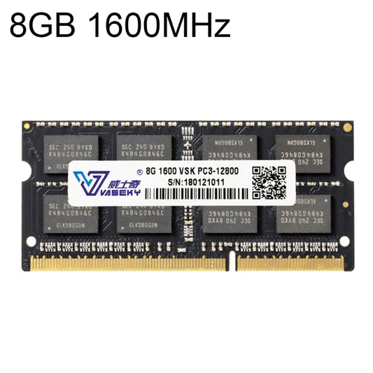 Vaseky 8GB 1600MHz PC3-12800 DDR3 PC Memory RAM Module for Laptop - free shipping - PMC Jewellery - Order now!