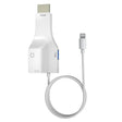 NK-1079 8 Pin to HDMI Male + USB Female + RJ45 Female Adapter Cable, Length：1m - Cable by PMC TechLife | Online Shopping South Africa | PMC TechLife | Buy Now Pay Later Mobicred