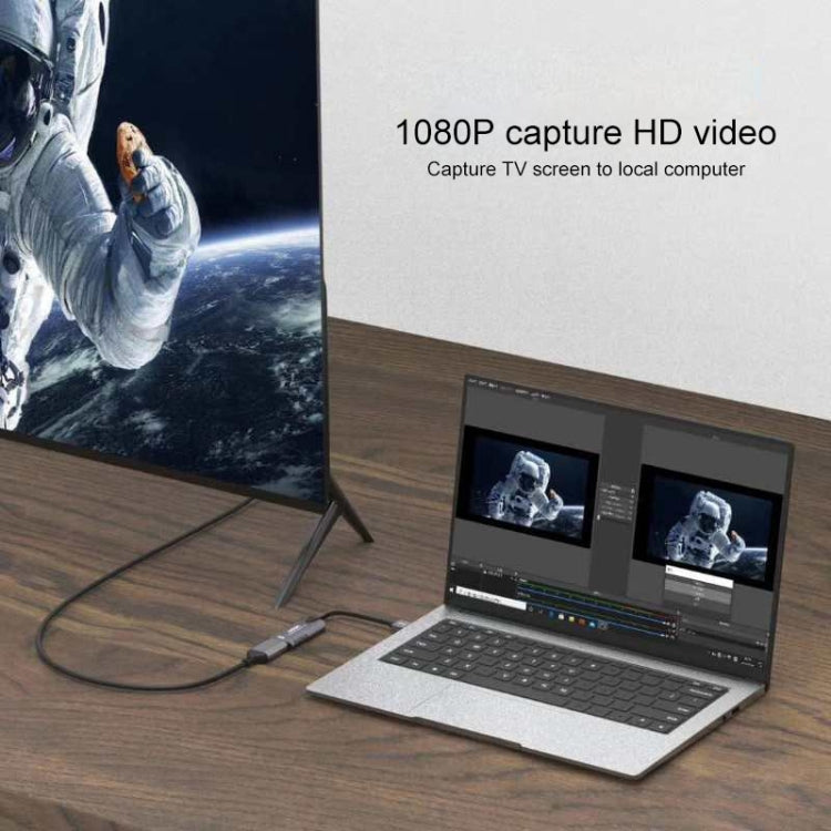 CJK0266 USB3.0 Male to HDMI Female Audio Video Capture Card - free shipping - PMC TechLife - Order now!