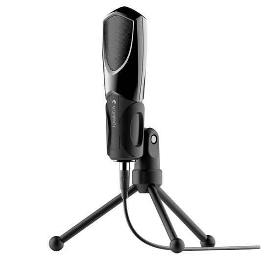 Yanmai Q3 USB 2.0 Game Studio Condenser Sound Recording Microphone with Holder, Compatible with PC and Mac for  Live Broadcast Show, KTV, etc.(Black) - free shipping - PMC Jewellery - Order now!