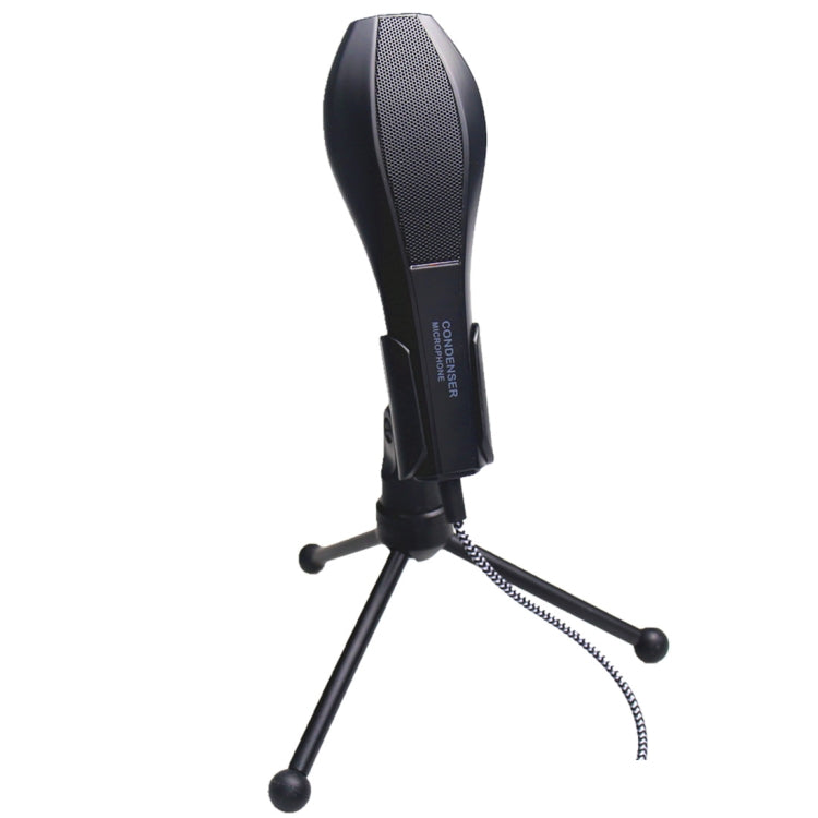 Yanmai Q5 USB 2.0 Game Studio Condenser Sound Recording Microphone with Holder, Compatible with PC and Mac for  Live Broadcast Show, KTV, etc.(Black) - Microphone by Yanmai | Online Shopping South Africa | PMC TechLife | Buy Now Pay Later Mobicred