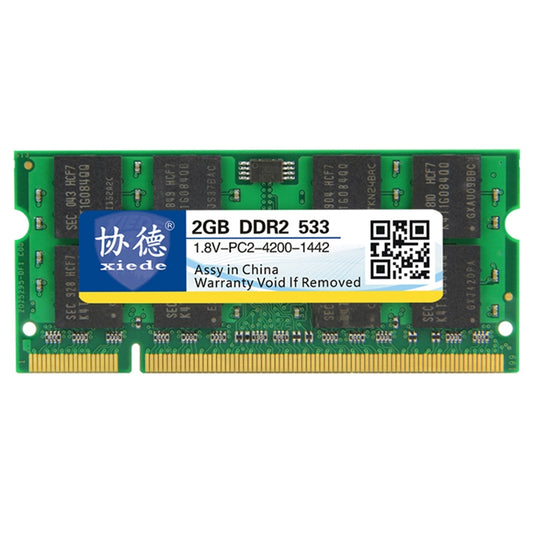XIEDE X029 DDR2 533MHz 2GB General Full Compatibility Memory RAM Module for Laptop - free shipping - PMC Jewellery - Order now!