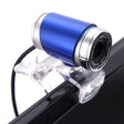 HXSJ A860 30fps 480P HD Webcam for Desktop / Laptop, with 10m Sound Absorbing Microphone, Length: 1.4m(Blue) - free shipping - PMC TechLife - Order now!
