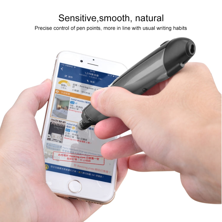 PR-08 6-keys Smart Wireless Optical Mouse with Stylus Pen & Laser Function (Grey) - free shipping - PMC Jewellery - Order now!