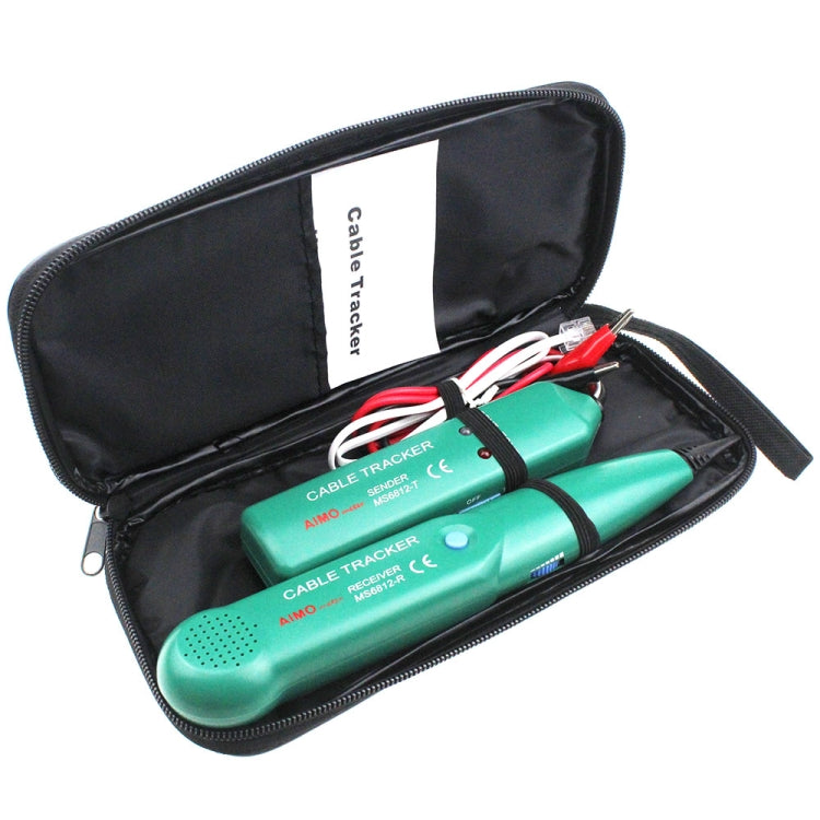 BSIDE MS6812 RJ11 & RJ45 Telephone Line Cable Tracker, Including Sender & Receiver