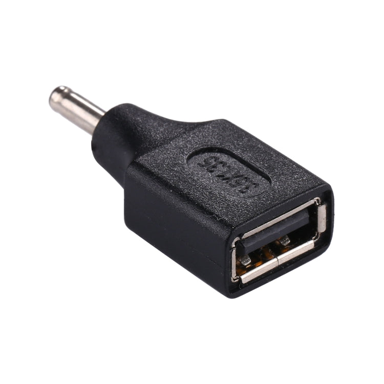 10 PCS 3.5x1.35mm Male to USB Female Adapter Connector - Universal Power Adapter by PMC Jewellery | Online Shopping South Africa | PMC Jewellery | Buy Now Pay Later Mobicred