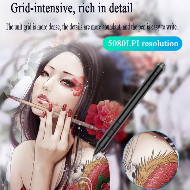 VEIKK A50 10x6 inch 5080 LPI Smart Touch Electronic Graphic Tablet, with Type-c Interface - free shipping - PMC Jewellery - Order now!