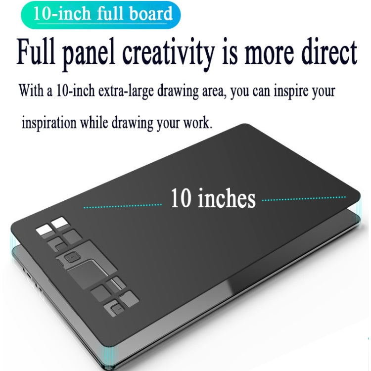 VEIKK A50 10x6 inch 5080 LPI Smart Touch Electronic Graphic Tablet, with Type-c Interface - free shipping - PMC Jewellery - Order now!