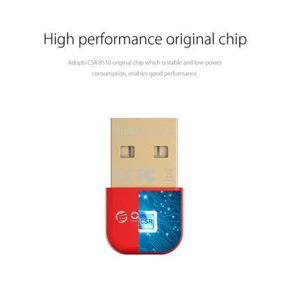 ORICO BTA-403 3Mbps Transfer Speed USB Bluetooth 4.0 Adapter(Black) - Bluetooth Dongle by ORICO | Online Shopping South Africa | PMC Jewellery | Buy Now Pay Later Mobicred