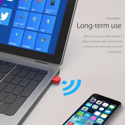 ORICO BTA-403 3Mbps Transfer Speed USB Bluetooth 4.0 Adapter(Black) - Bluetooth Dongle by ORICO | Online Shopping South Africa | PMC Jewellery | Buy Now Pay Later Mobicred