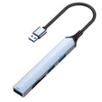 V253A 5 in 1 USB to USB Multifunctional Docking Station HUB Adapter - USB HUB by PMC TechLife | Online Shopping South Africa | PMC TechLife | Buy Now Pay Later Mobicred