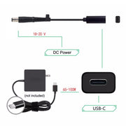 DP USB-C / Type-C to 7.4 x 0.6mm Power Adapter Charger Cable for HP