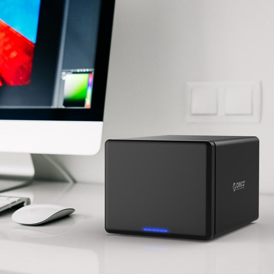 ORICO NS500-RC3 5-bay USB-C / Type-C 3.1 to SATA External Hard Disk Box Storage Case Hard Drive Dock with Raid for 3.5 inch SATA HDD, Support UASP Protocol - HDD Enclosure by ORICO | Online Shopping South Africa | PMC Jewellery | Buy Now Pay Later Mobicred