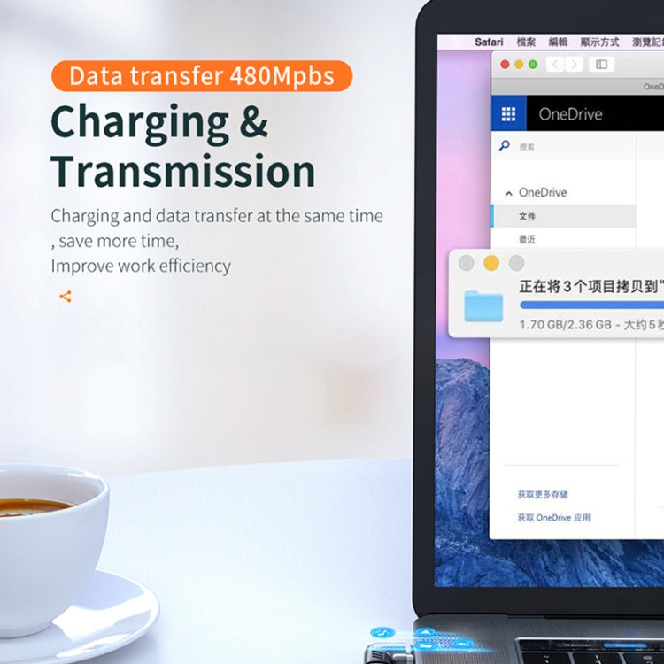 X20 100W PD USB-C / Type-C Female to USB-C / Type-C Elbow Magnetic Charging Adapter(Tarnish) - Charging Cable & Head by PMC TechLife | Online Shopping South Africa | PMC TechLife