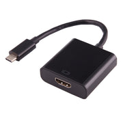 USB-C / Type-C 3.1 Male to HDMI female Adapter Cable, Length: About 10cm, For Galaxy S9 & S9 + & S8 & S8 + & Note 8 / HTC 10 / Huawei Mate 10 & Mate 10 Pro & P20 & P20 Pro / MacBook 12 inch / MacBook Pro