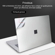 4 in 1 Notebook Shell Protective Film Sticker Set for Microsoft Surface Laptop 3 13.5 inch (Gold)