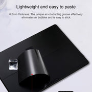 Tablet PC Shell Protective Back Film Sticker for Microsoft Surface Pro X (Black)