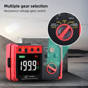 BENETECH GT5105A Professional LCD Digital Resistance Tester Meter Megger Earth Ground Resistance Voltage Tester