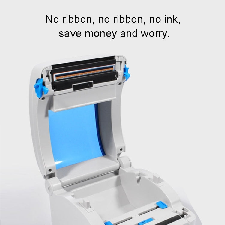 GPRINTER GP1324D Bluetooth USB Port Thermal Automatic Calibration Barcode Printer, Max Supported Thermal Paper Size: 104 x 2286mm - free shipping - PMC Jewellery - Order now!
