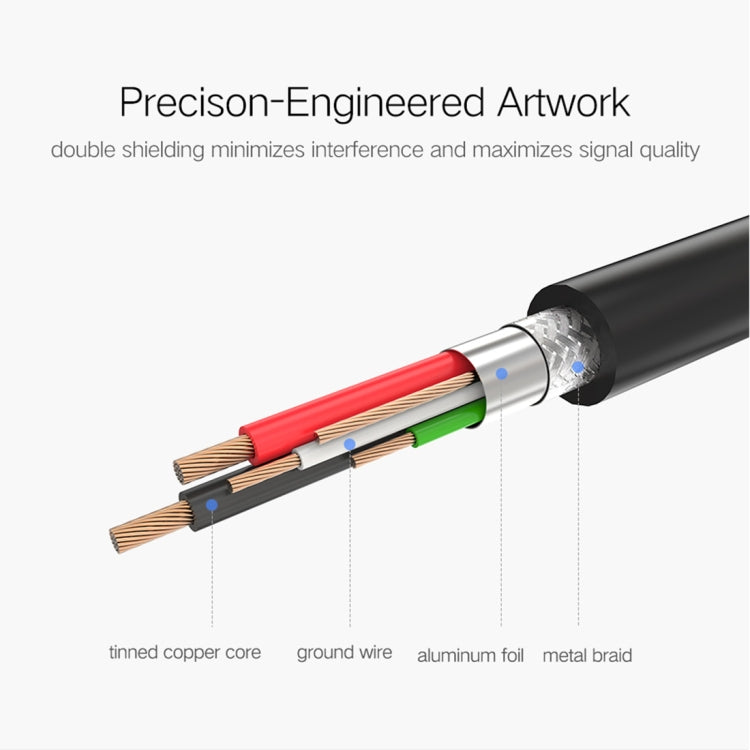 UGREEN USB 3.0 Type A Male to Type B Male Gold-plated Printer Cable Data Cable, For Canon, Epson, HP, Cable Length: 1m