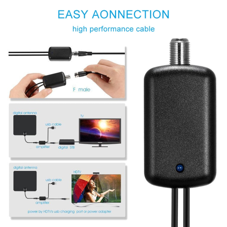 USB Connector Signal Booster Amplifier + IEC Converter Head - DVB-T & Simulation Antenna by PMC TechLife | Online Shopping South Africa | PMC TechLife | Buy Now Pay Later Mobicred