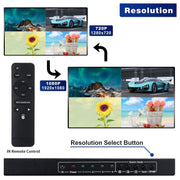 NEWKENG NK-C941 Full HD 1080P HDMI 4x1 Quad Multi-Viewer with Seamless Switch & Remote Control, AU Plug